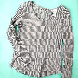 LOFT Striped Layering Tee